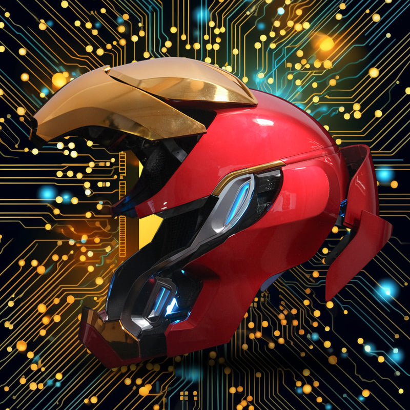 Mechahead Iron Man MK50 Friday 1:1 Wearable Helmet