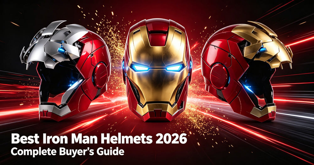 Best Iron Man helmets 2026 buyer's guide - MK5, MK50 and Mark 17 wearable voice control replicas compared