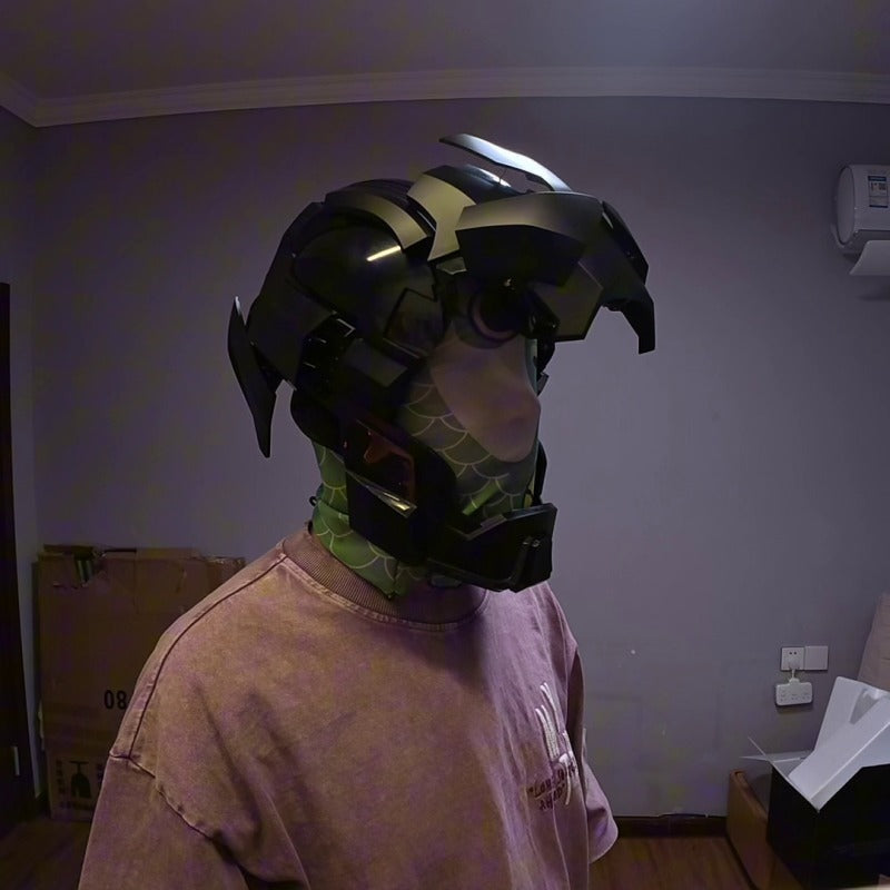 Iron Man MK17 Helmet Unboxing: Full-Scale Wearable Replica with LED – Hands-On Review