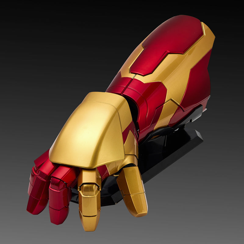2026 Upgraded Iron Man MK42 Wearable Arm – Voice Control & LED | 1:1 Scale