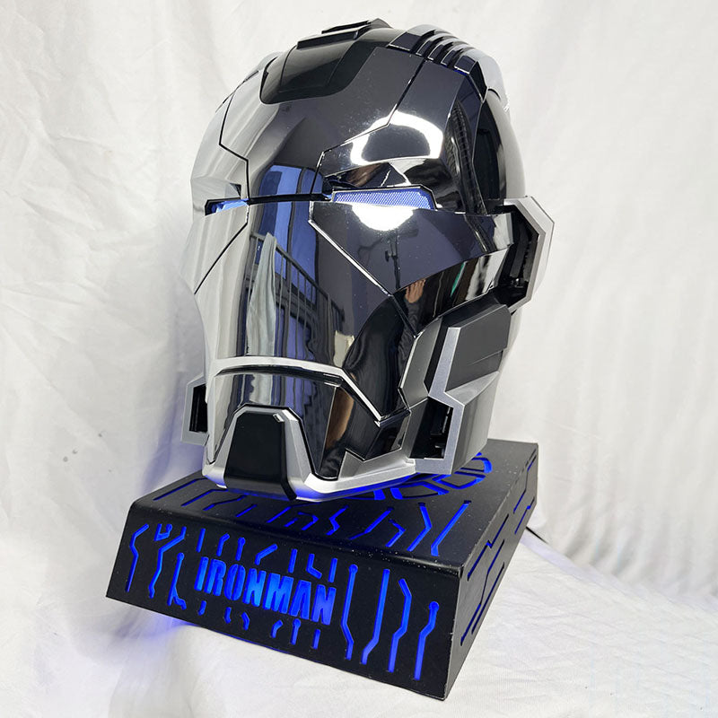 US | 2026 MK17 Life-Size Wearable 1/1 ironman Helmet | english