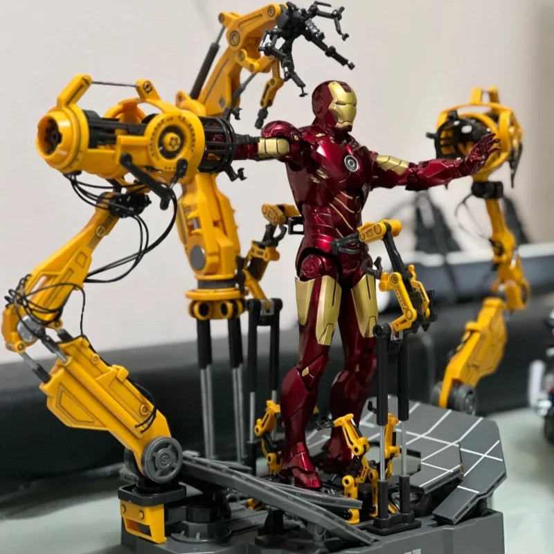 ZD Toys Iron Man Action Figure 7 Inch | MK1 MK85 War Machine