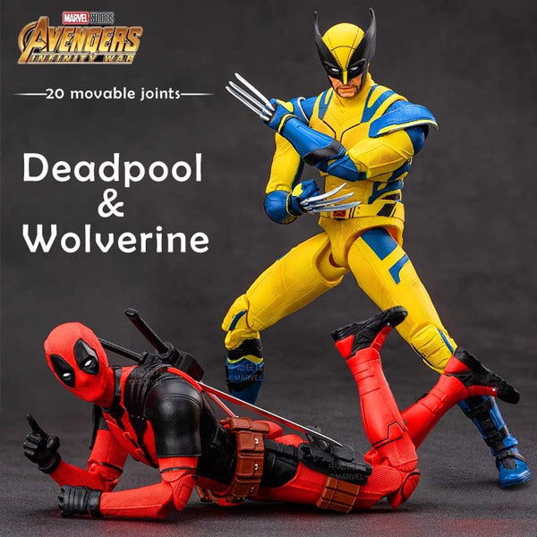 Deadpool Wolverine action figures