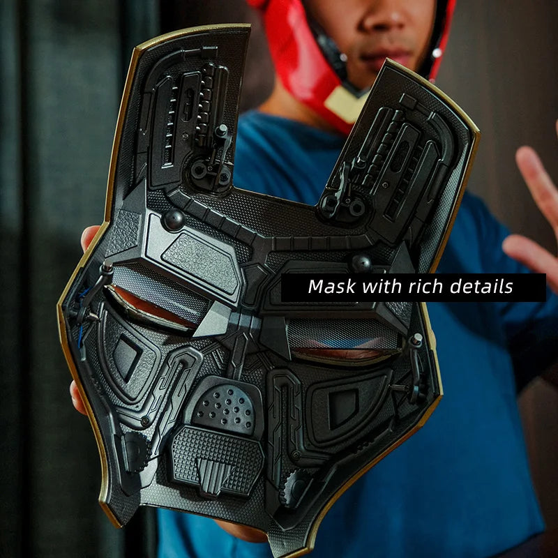 beeken iron man helmet mask Disney Genuine | Mk7 ironman helmet | English voice control