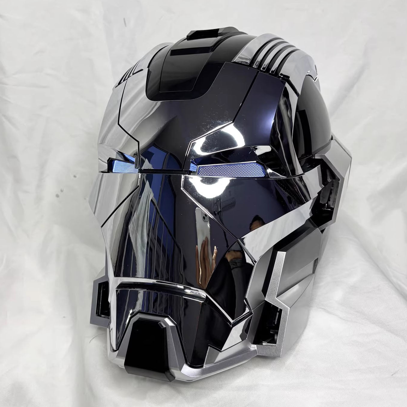 US | 2026 MK17 Life-Size Wearable 1/1 ironman Helmet | english