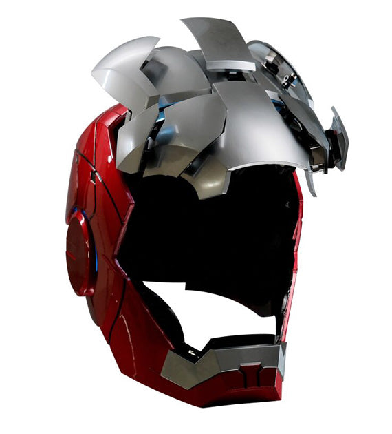Mechahead realistic MK5 MK50 IronMan helmet Mask | English Voice Control | 1: 1 Real Person Wearable | birthday gifts for men hammer62 Mechahead realistic MK5 MK50 IronMan helmet Mask | English Voice Control | 1: 1 Real Person Wearable | birthday gifts for men hammer62