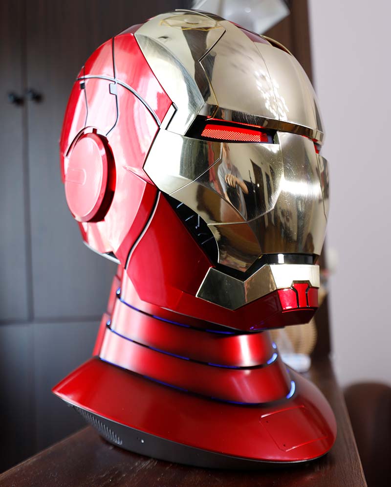 Mechahead realistic MK5 MK50 IronMan helmet Mask | English Voice Control |  1: 1 Real Person Wearable
