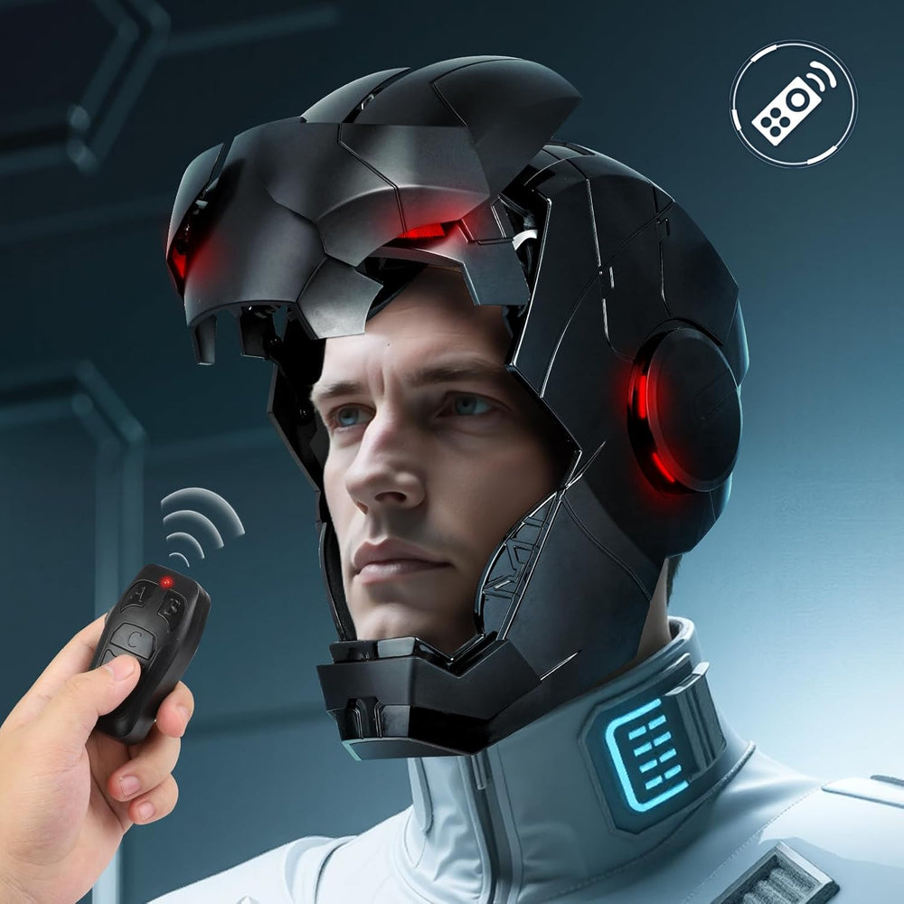 cosplay iron man wearable helmet US | ironman MK5 Black Edition Helmet