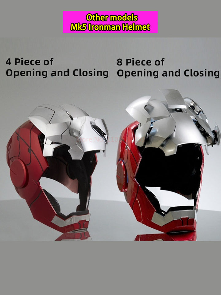 Mechahead IronMan Mk50 MK5 Helmet | English version | Voice Control