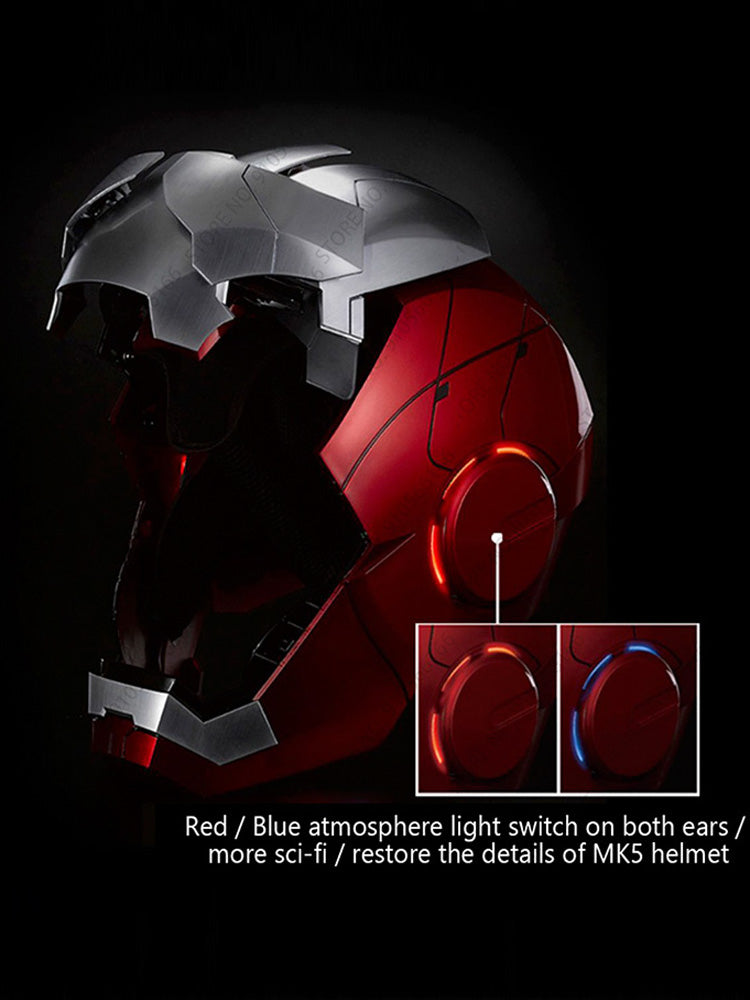 Disney Genuine | Mk7 ironman helmet | English voice control | mask