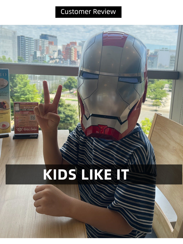 Disney Genuine | Mk7 ironman helmet | English voice control