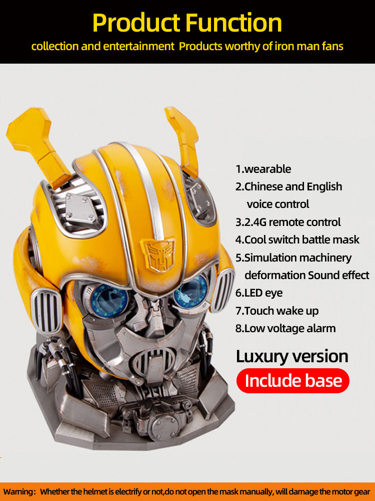 Casque Bumblebee- Jouet - Transformers - - Label Emmaüs Casque Bumblebee- Jouet - Transformers - - Label Emmaüs