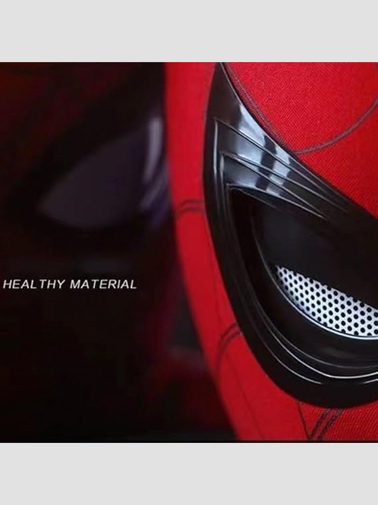 US Stock(Delivered in 3-7 days) | Movable eyes Spiderman Mask | Ring Remote Control | breathable material
