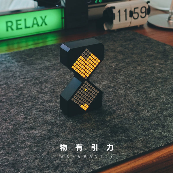 Electronic Hourglass | Creative and Fun High-Tech Desktop Ornament | Birthday Gift for a Male Friend