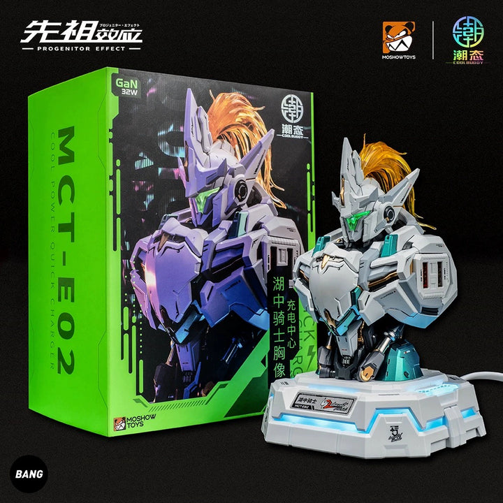 Wuchenghou | Charger Bust Charging Center | 65W High-Speed  | Creative and Fun Birthday Gifts