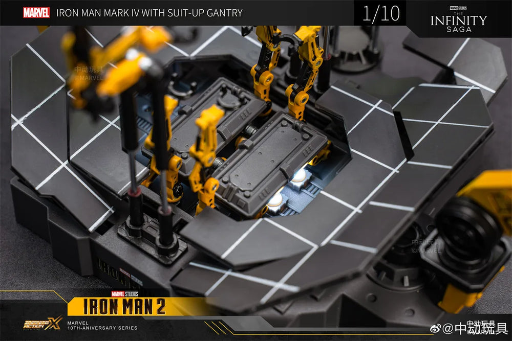 パーツ marvel Iron Man WITH SUIT-UP GANTRY Original – hammer62