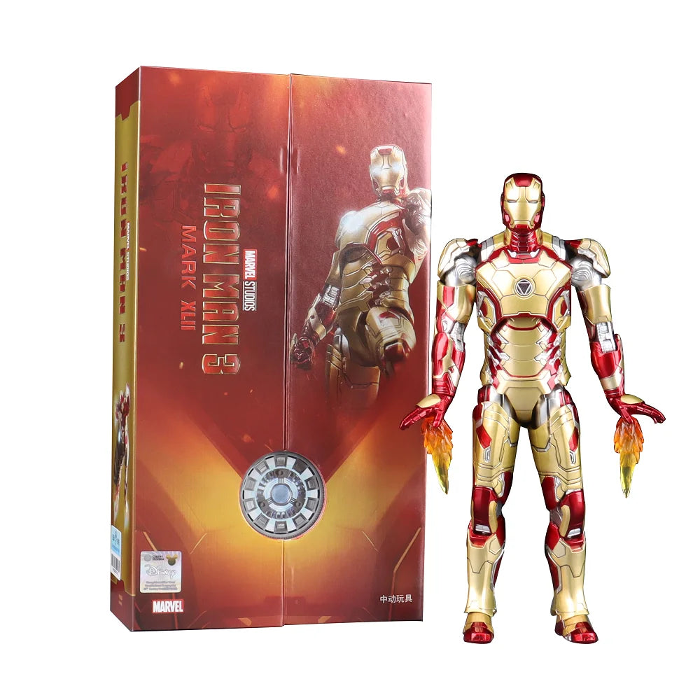 ZD Toys Iron Man Action Figure 7 Inch | MK1 MK85 War Machine