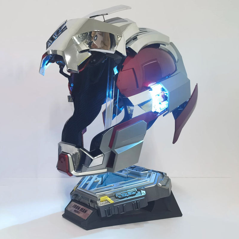 US | 2026 MK17 Life-Size Wearable 1/1 ironman Helmet Mask