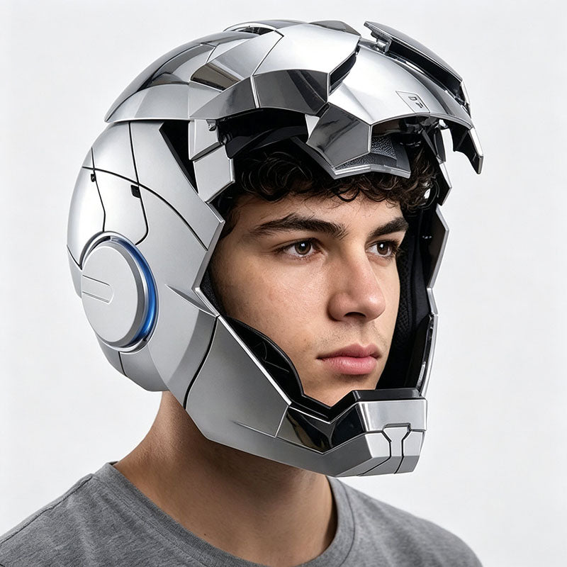 US | Autoking MK5 Iron Man Helmet | Voice Control, JARVIS, LED