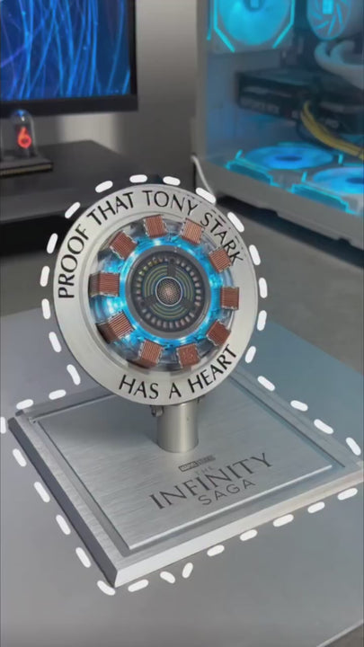 Iron Man Arc Reactor Wireless Charger | Collectible Gift | 15W Qi Fast Charging