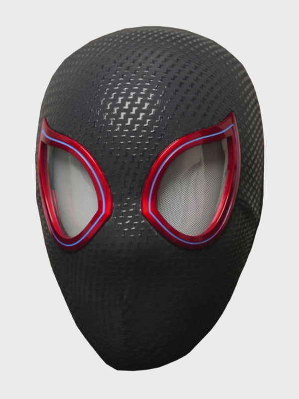 SpiderMan Miles  mask | Movable Eyes | Electric | Remote Control