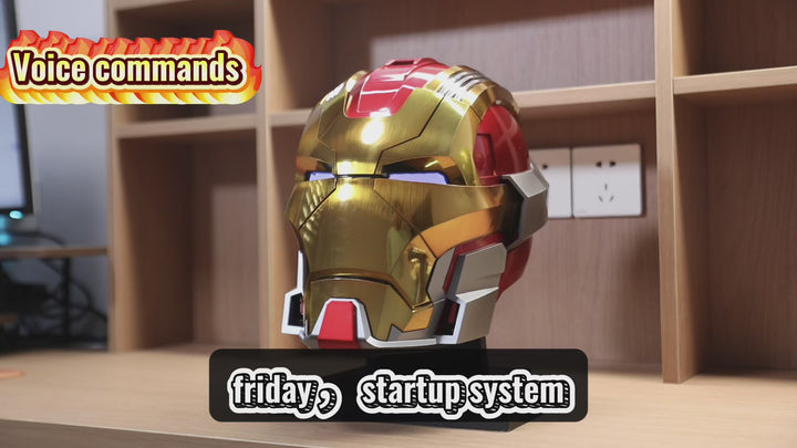 2026 Iron Man MK17 Life-Size Wearable 1/1 Helmet | english version