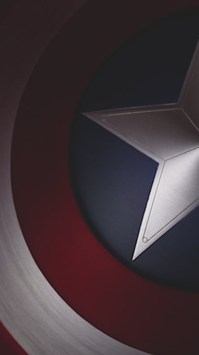 Captain America Shield — 1:1 Full Size 22" Aluminum Metal | Classic Red & Falcon Version | Cosplay Prop