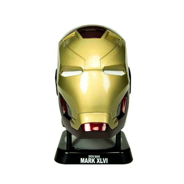 Delivered in 7-14 days |  MK46 iron man helmet shape Bluetooth speaker luminous band sound effect Bluetooth speaker small sound